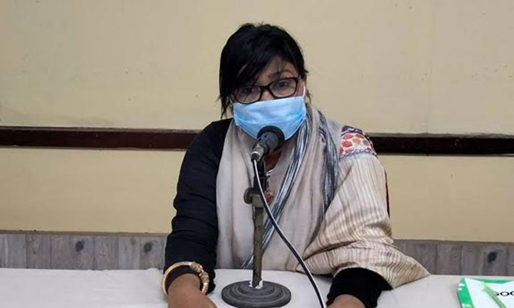 আওয়ামীলীগ নেত্রীর বিরুদ্ধে অপপ্রচারের প্রতিবাদে সংবাদ সম্মেলন