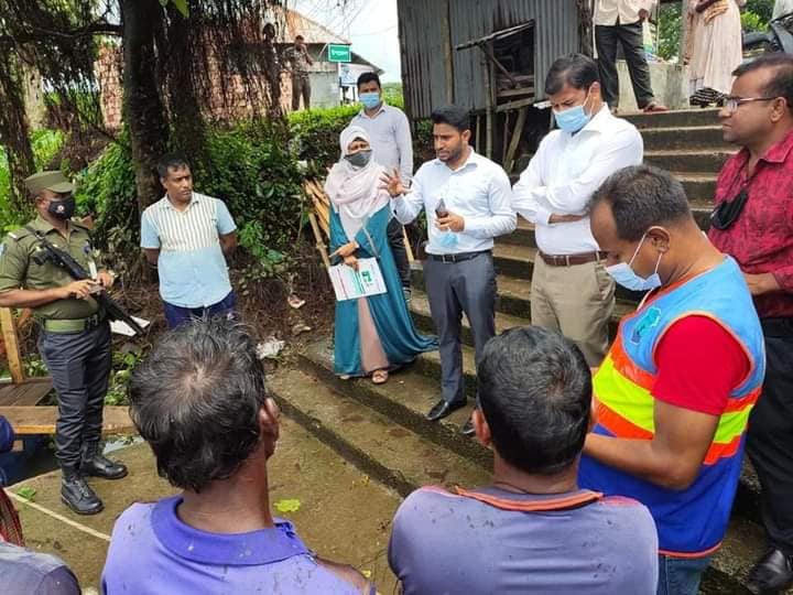 গজারিয়ায় মেঘনার শাখা নদীতে ছোপ দেয়ায় ৫ জনকে ২৫ হাজার টাকা জরিমানা