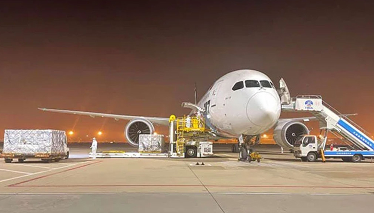 চীন থেকে এক চালানে এলো ৫৪ লাখ সিনোফার্ম টিকা