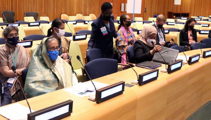 লিঙ্গ সমতা নিশ্চিতে বিশ্বনেতাদের সামনে প্রধানমন্ত্রীর তিন প্রস্তাব