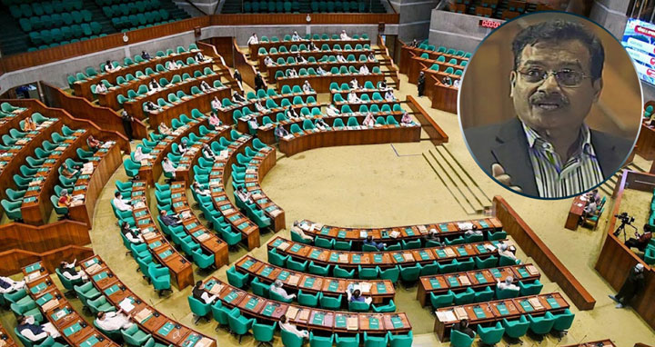 সংসদে তোপের মুখে পড়ে হারুনের ওয়াকআউট