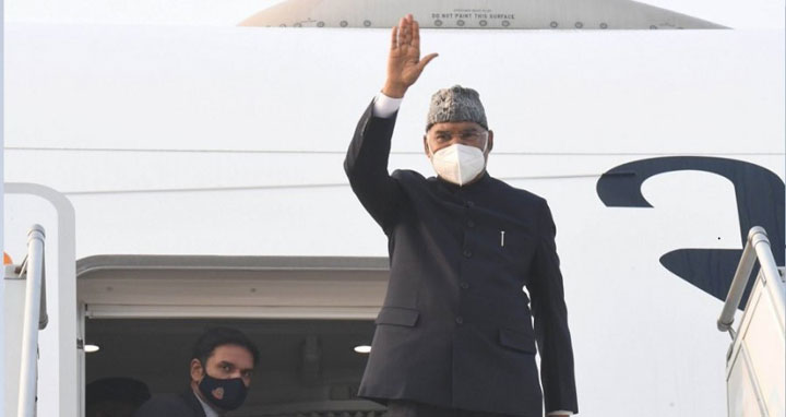 ঢাকায় এলেন ভারতের রাষ্ট্রপতি