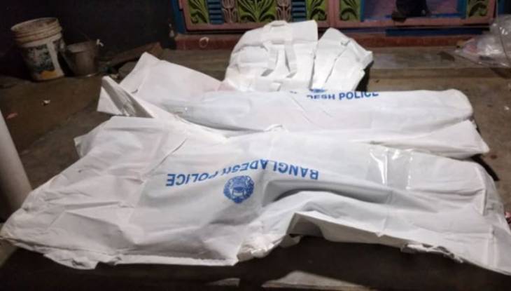 বান্দরবানে বাবা ও ৪ ছেলেকে কুপিয়ে হত্যা