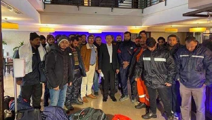 দেশে পৌঁছেছেন ‘বাংলার সমৃদ্ধি’র ২৮ নাবিক