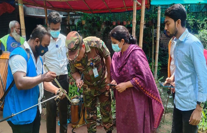 এডিসের লার্ভা পাওয়ায় চার লাখ পঞ্চাশ হাজার টাকা জরিমানা