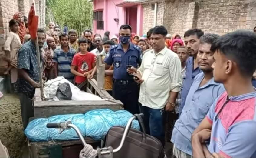 জয়পুরহাটে পাষান্ড সন্তানের হাতে বাবা খুন ছেলে আটক 