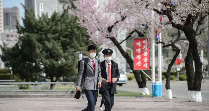 করোনা সংক্রমন : লকডাউনে উ. কোরিয়ায়