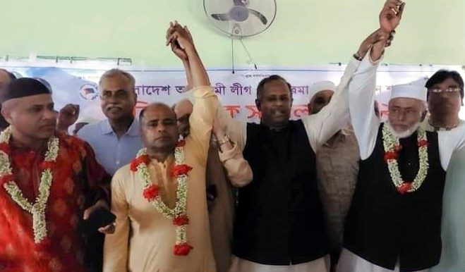 ছাতকে সরকারি কর্মচারীকে আ.লীগের সভাপতি করায় সমা‌লোচনার ঝড়