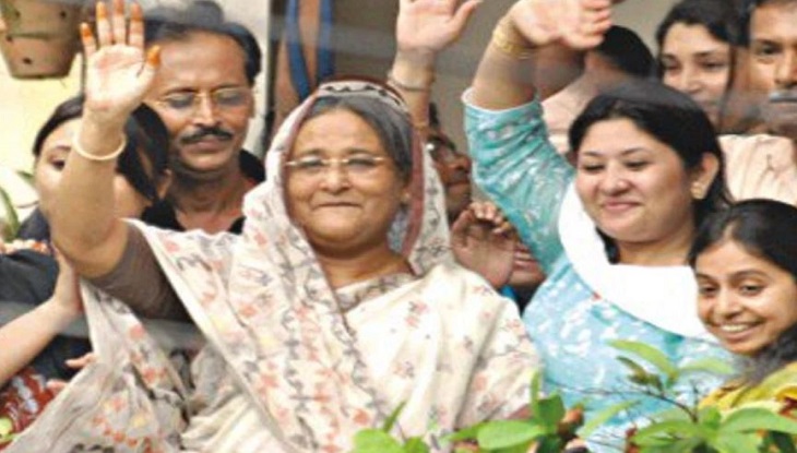 শেখ হাসিনার কারামুক্তি দিবস আজ