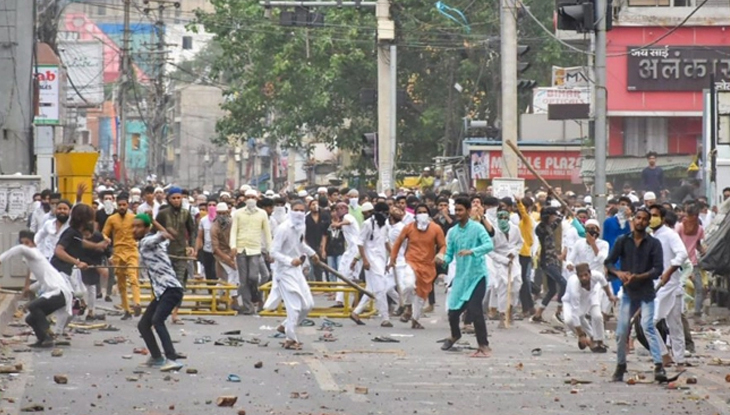 মহানবীকে কটুক্তি : ভারতে সংঘর্ষে নিহত ২