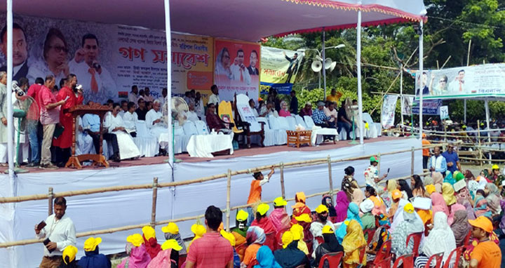 বরিশালে বিএনপির গণসমাবেশ শুরু