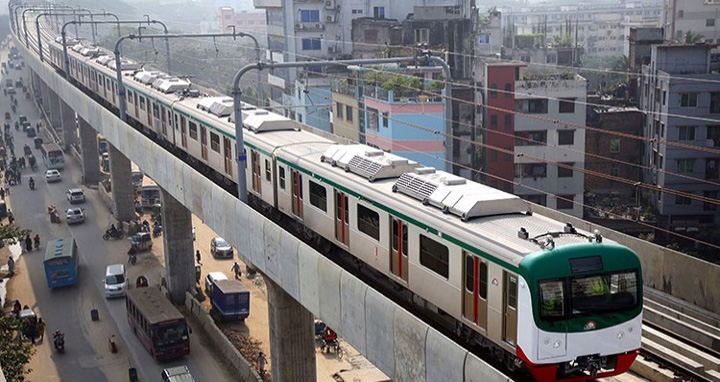 মেট্রোরেল ১৮ ফেব্রুয়ারি উত্তরা এবং ১ মার্চ থেকে মিরপুর-১০ এ থামবে