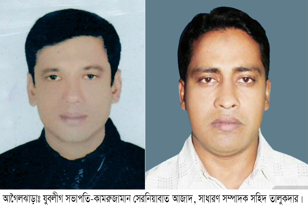 আজাদ সেরনিয়াবাত সভাপতি ও সহিদ তালুকদার সাধারণ সম্পাদক আগৈলঝাড়া উপজেলা যুবলীগের পূর্ণাঙ্গ কমিটি অনুমোদন