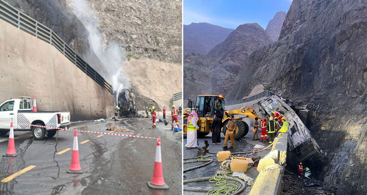 সৌদিতে বাস দুর্ঘটনায় মৃত বাংলাদেশির সংখ্যা বেড়ে ১৮