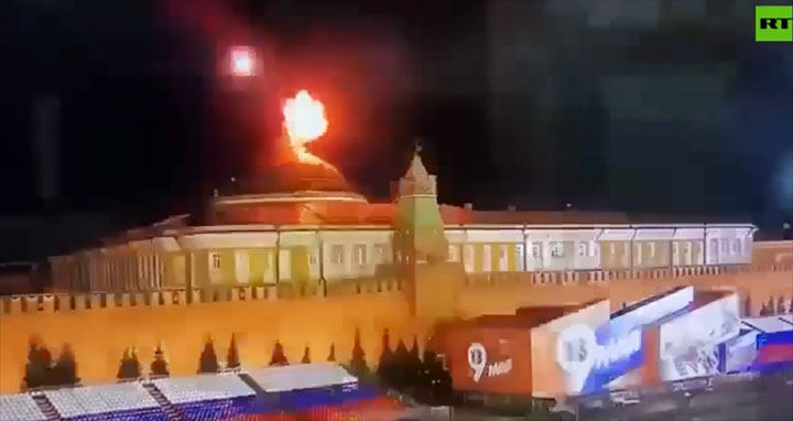 পুতিনের বাসভবনে ইউক্রেনের ড্রোন হামলা