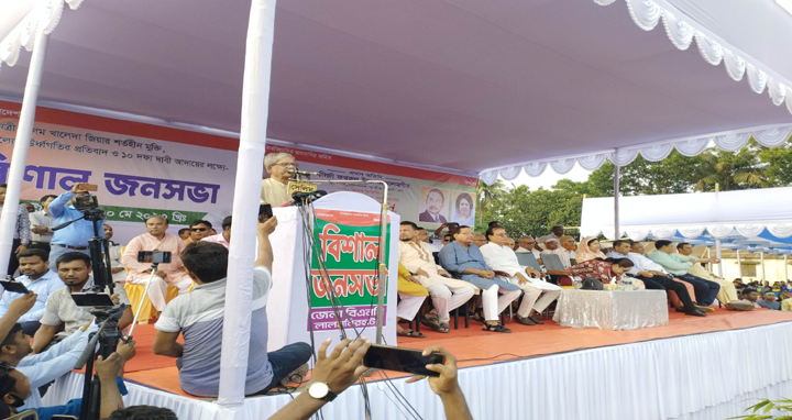 দাবি একটাই, শেখ হাসিনার পদত্যাগ : মির্জা ফখরুল