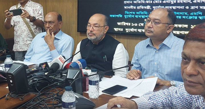 ‘মোখা’ মোকাবিলায় সব প্রস্তুতি নেওয়া হয়েছে : ত্রাণ প্রতিমন্ত্রী