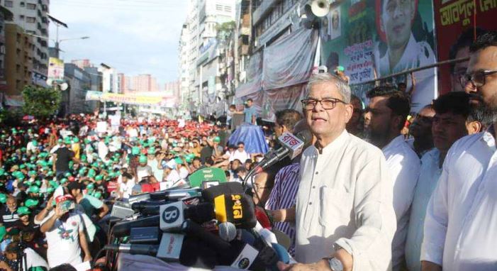 ১ দফা ঘোষণা করলেন মির্জা ফখরুল