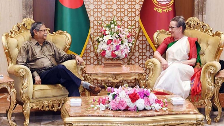 রাষ্ট্রপতির সঙ্গে ডেনমার্কের রাষ্ট্রদূতের বিদায়ী সাক্ষাৎ