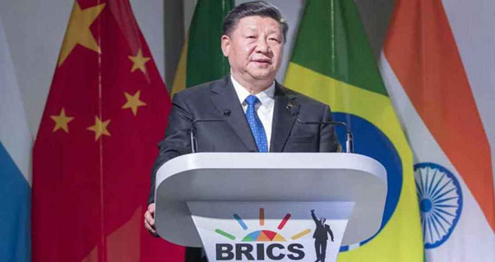 ব্রিকসের পরিধি বাড়ানোর আহ্বান জিনপিংয়ের