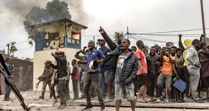কঙ্গোতে জাতিসংঘ শান্তিরক্ষা মিশনবিরোধী বিক্ষোভ, নিহত বেড়ে ৪৩
