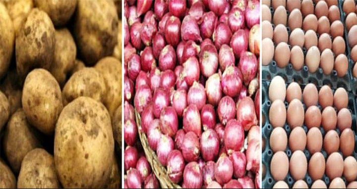 ডিম, আলু ও পেঁয়াজের দাম নির্ধারণ করে দিল সরকার