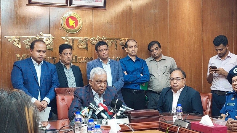 নির্বাচন ছাড়া সরকার পরিবর্তনের সুযোগ নেই : স্বরাষ্ট্রমন্ত্রী