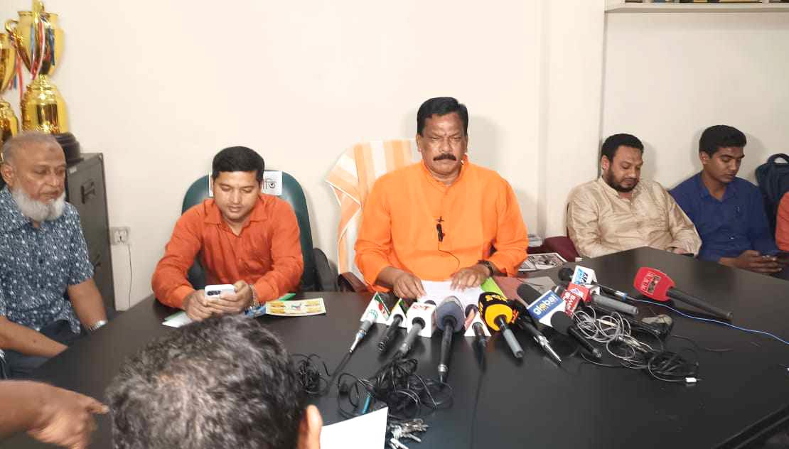 শেখ রাসেল গোল্ডকাপ ফুটবল টুর্নামেন্টের জন্য প্রস্তুত শহিদ ভুলু স্টেডিয়াম