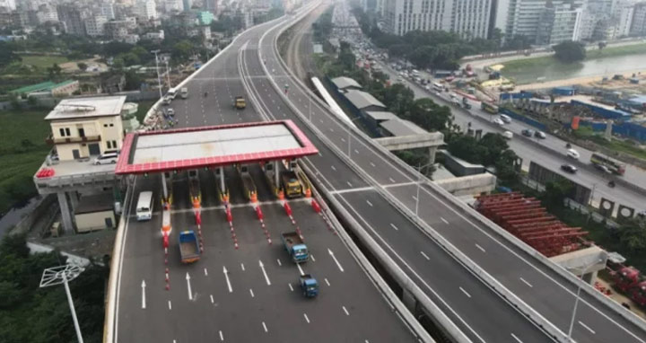 এলিভেটেড এক্সপ্রেসওয়ে: ১ মাসে পৌনে ৭ কোটি টাকার টোল আদায়