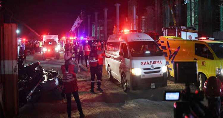 মালয়েশিয়ায় নির্মাণাধীন ভবন ধসে নিহত ৩ বাংলাদেশি