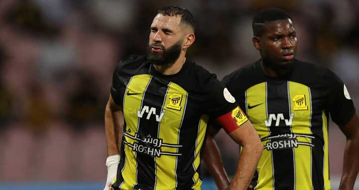 সৌদি প্রো লিগে হারের মুখ দেখলো বেনজেমার আল ইত্তিহাদসৌদি প্রো লিগে হারের মুখ দেখলো বেনজেমার আল ইত্তিহাদ