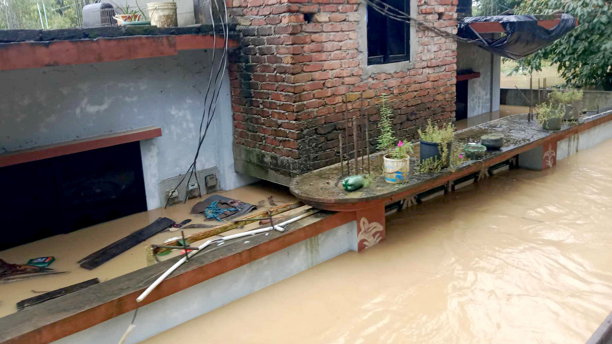 ফেনীতে ভয়াবহ বন্যা, নৌকার অভাব-পানির স্রোতে উদ্ধার কাজ ব্যাহত