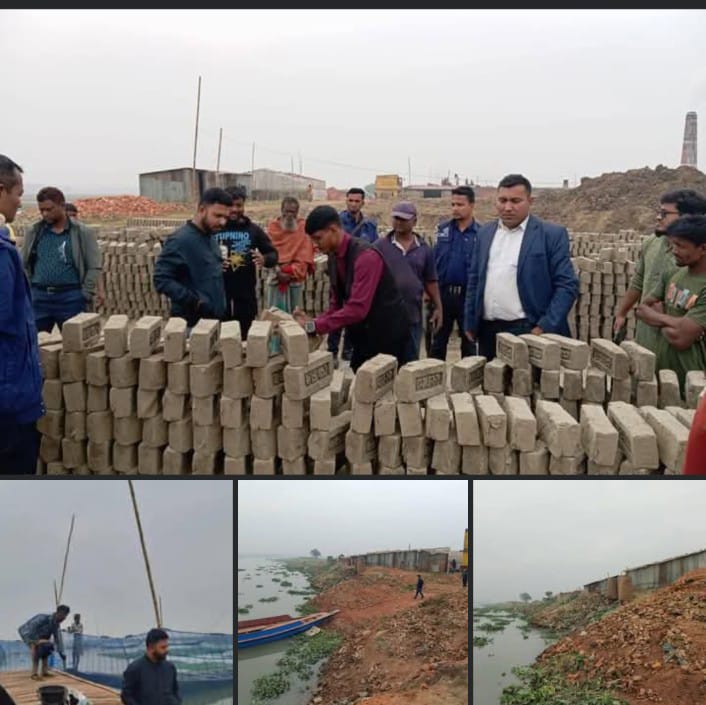 নাসিরনগরে মোক্তার  ব্রিক ফিল্ডকে ভ্রাম্যমাণ আদালতে ৫০ হাজার টাকা জরিমানা