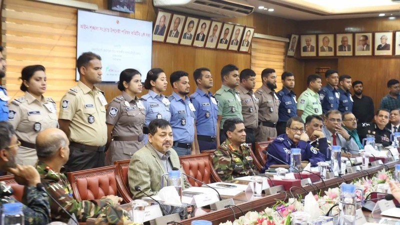 বদলে যাচ্ছে পুলিশ, র‌্যাব ও আনসারের পোশাক