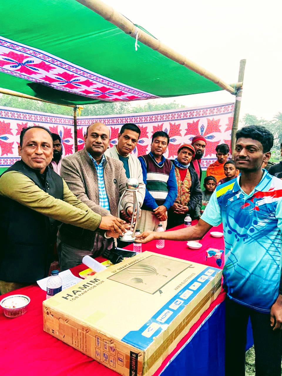 নরসিংদীর মনোহরদীতে ফাইনাল ক্রিকেট টুর্নামেন্ট অনুষ্ঠিত