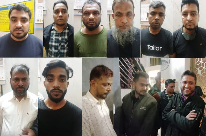 চট্টগ্রামের খুলশী এলাকায় ডিজেএফআই পরিচয়ে ডাকাতির চেষ্টা, আটক ১২