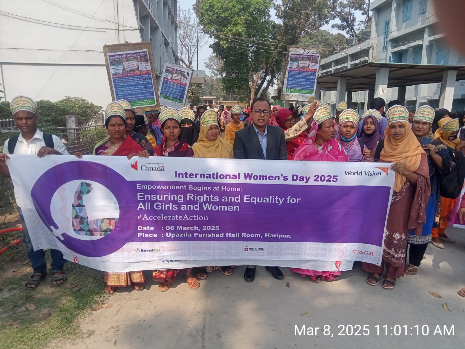 হরিপুর আন্তর্জাতিক নারী দিবস ২০২৫ ইং উপলক্ষে আলোচনা সভা