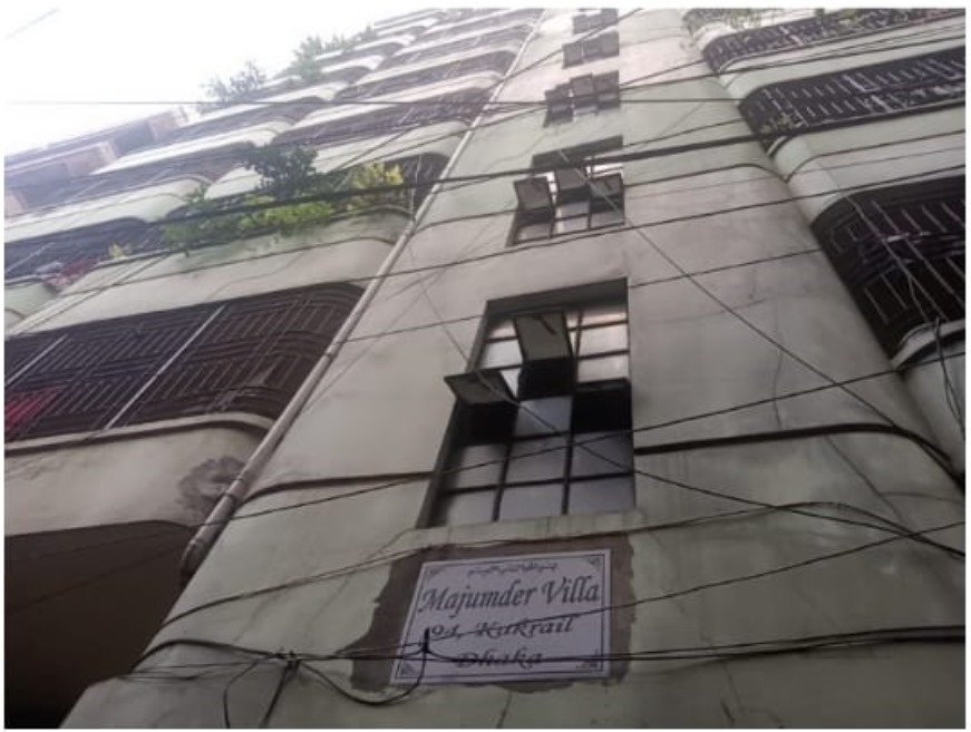 কাকরাইলে রাজউক নকশা জাল জালিয়াতি করে গড়েছে বহুতল মজুমদার ভিলা