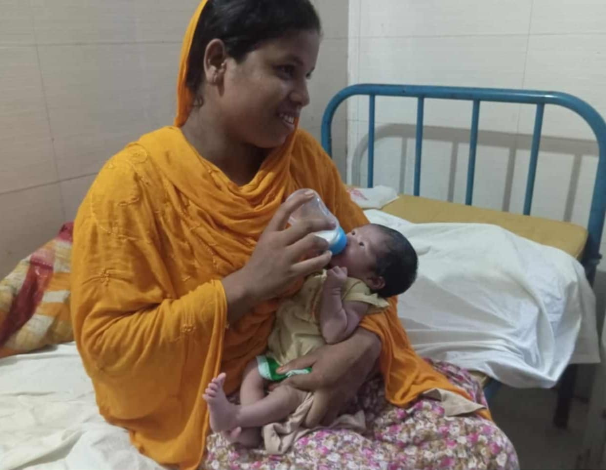 অবশেষে অজ্ঞাত শিশুটির অভিভাবকের সন্ধান মিলেছে