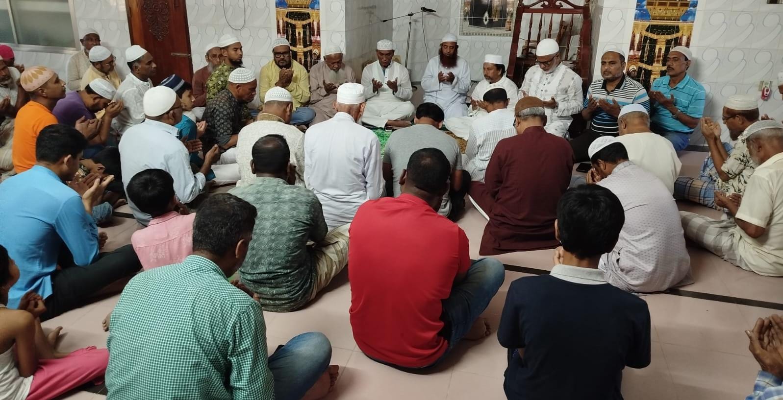 সিরাজগঞ্জ জেলা বিএনপি সহসভাপতি রানার পিতা টি এম মহশীনের ১১তম মৃত্যুবার্ষিকীতে দোয়া মাহফিল