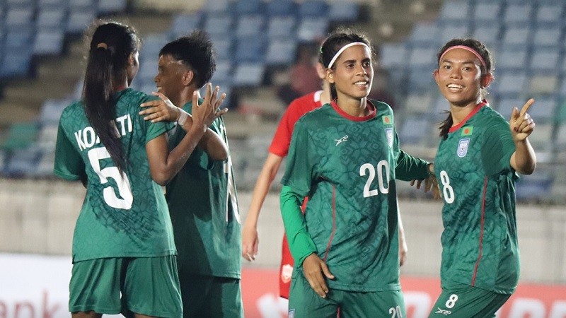 বাহরাইনের বিপক্ষে বাংলাদেশের ৭ গোলের বিশাল জয়