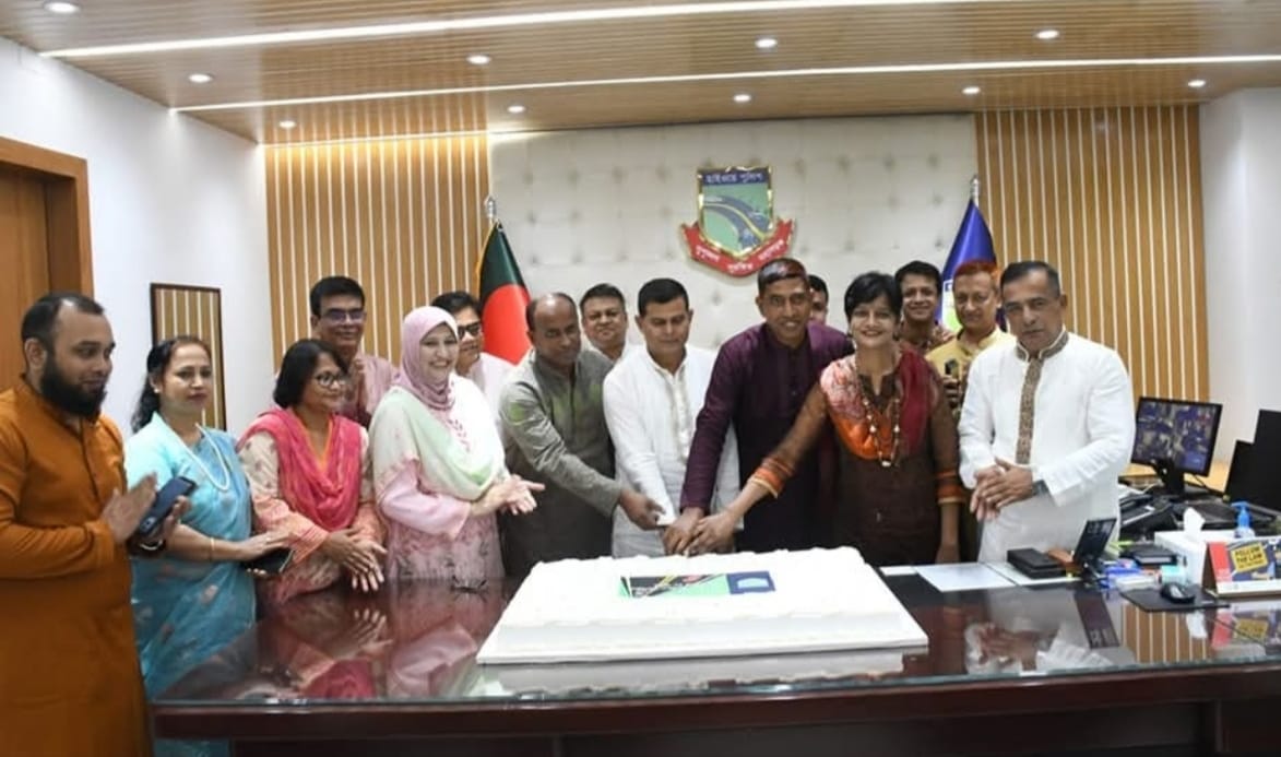 হাইওয়ে পুলিশের ২০তম প্রতিষ্ঠাবার্ষিকী উদযাপন