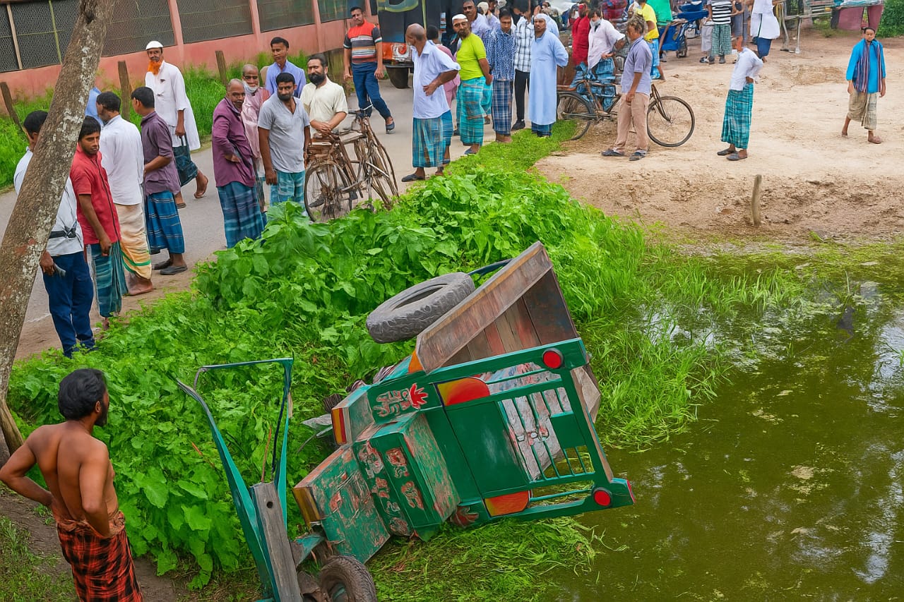 কুড়িগ্রামে ট্রলি ও মোটরসাইকেলের সংঘর্ষে যুবকের মর্মান্তিক মৃত্যু
