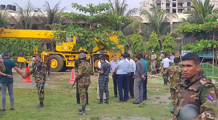 উত্তরায় বিমান বিধ্বস্তে নিহত অন্তত ১৯, আহত অর্ধশতের বেশি— ফায়ার সার্ভিসের ডিজি