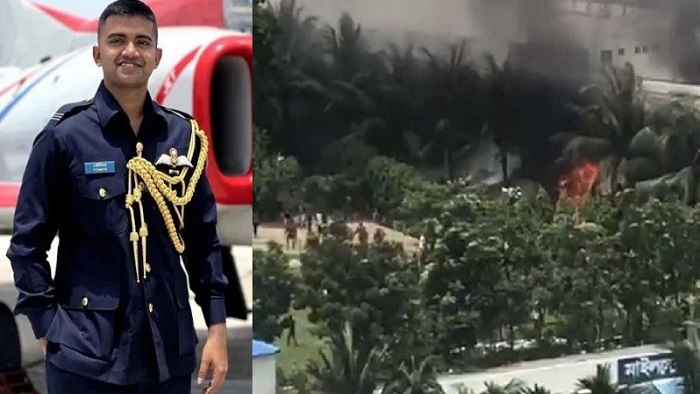 বিমানটি ঘনবসতি থেকে জনবিরল এলাকায় নিতে চেয়েছিলেন পাইলট