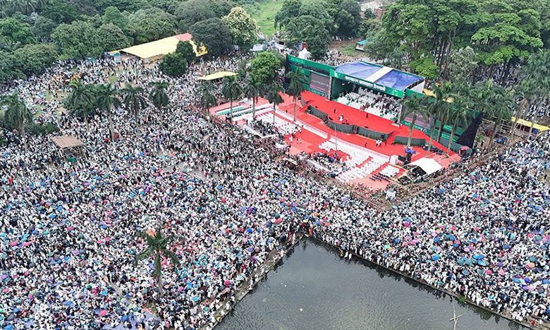 জামায়াতের জাতীয় সমাবেশে বিপুল উপস্থিতি