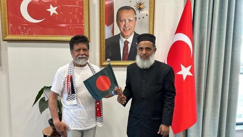 ইসরাইলি কারাগার থেকে মুক্তি পেয়ে তুরস্ক পৌঁছেছেন শহিদুল