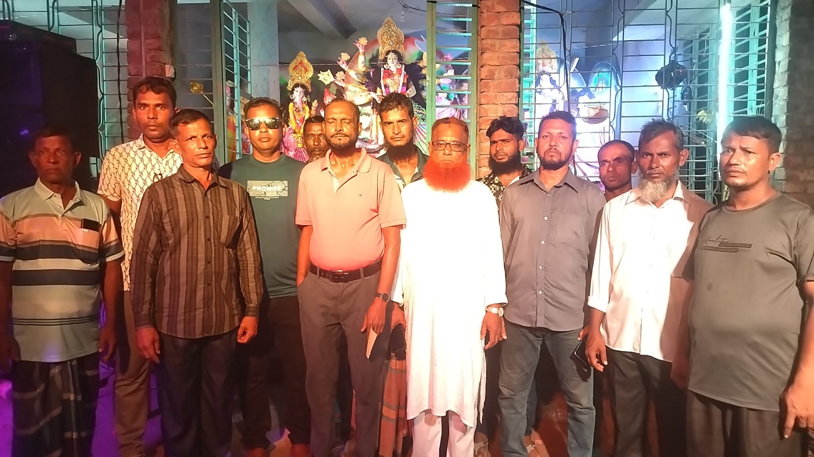 নড়াগাতীতে পুজামণ্ডপ পরিদর্শন ও উন্নয়ন অঙ্গীকার: শান্তি ও ঐক্যের বার্তা