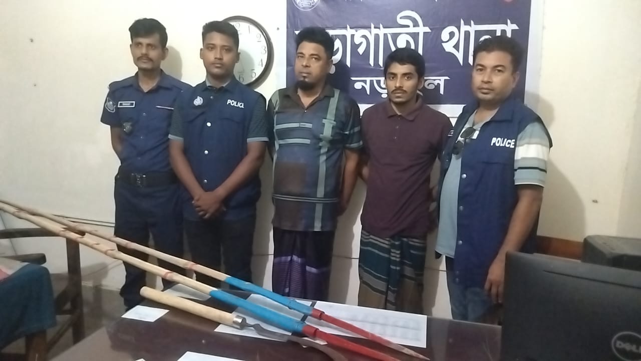 নড়াগাতীর থানার রামপুরা গ্রামে পারিবারিক কলহে ছোট ভাইয়ে আঘাতে বড় ভাই, ভাতিজা গুরুতর আহত