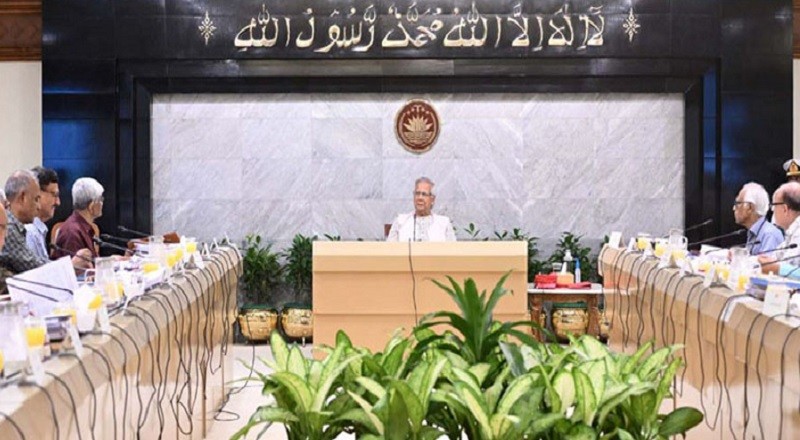 উপদেষ্টা পরিষদে গণভোট অধ্যাদেশ অনুমোদন